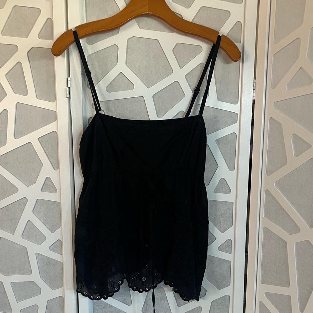 BCBG max Azaria black tank